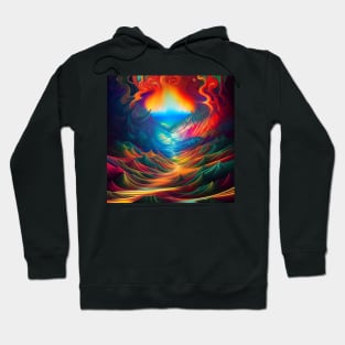 Path to Fire Mountain. Hoodie